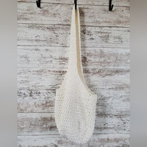 Crochet Slouchy Sling Boho Hobo Bag NWOT